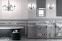 Synergy Metro Underground Bevel Silver Grey Ceramic Wall Tile 200x100mm