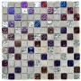 Carlton Amethyst Mixed Mosaic Wall Tile 298x298mm