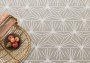 Lily 5 Hexagon Grey Line Decor Porcelain Floor & Wall Tile 198x228mm