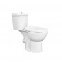 Eclipse Close Coupled, Comfort Height, Suite with Standard Seat Push Button Flush 