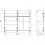 Modern White 901 - 1000mm  for ; Finish - Gloss