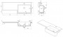 Modern White 901 - 1000mm  for ; Finish - Gloss