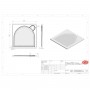Square  761 - 800mm  for ; Finish -