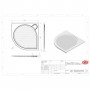 Quadrant  801 - 900mm  for ; Finish -