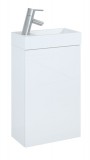 Wall Hung Vanity Unit White 40cm