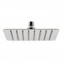 Slim Easy Clean Square Shower Head 200mm Square