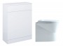 Enthuse Back to Wall Pan, Appeal White WC unit & Concealed Cistern