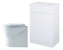 Enthuse Back to Wall Pan, Sense White WC Unit & Concealed Cistern