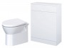 Eclipse Back to Wall Pan, Appeal White WC unit & Concealed Cistern