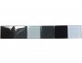 De Vision Black Mix Listello 48x300mm