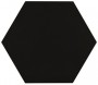 Patterned --and-- Statement Black/Dark Grey Small Format 150x150 - 250x400 Porcelain for Wall/Floor; Finish - Natural