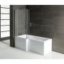L-Shape  1601-1700mm Acrylic for ; Finish -