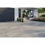 Stone effect Grey/Silver Medium Format 260x410 - 595x595 Porcelain for Floor; Finish - Textured