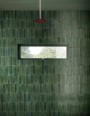 Small Format Green Small Format 150x150 - 250x400 Porcelain for Wall/Floor; Finish - Gloss/Polished