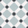 Patterned --and-- Statement Blue/Purple Small Format 150x150 - 250x400 Porcelain for Wall/Floor; Finish - Matt
