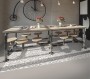 Patterned --and-- Statement Grey/Silver Small Format 150x150 - 250x400 Porcelain for Wall/Floor; Finish - Matt