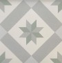 Patterned --and-- Statement Blue/Purple Small Format 150x150 - 250x400 Porcelain for Wall/Floor; Finish - Matt