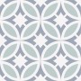 Patterned --and-- Statement Blue/Purple Small Format 150x150 - 250x400 Porcelain for Wall/Floor; Finish - Matt
