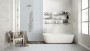 Patterned --and-- Statement Blue/Purple Small Format 150x150 - 250x400 Porcelain for Wall/Floor; Finish - Matt