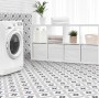 Patterned --and-- Statement Blue/Purple Small Format 150x150 - 250x400 Porcelain for Wall/Floor; Finish - Matt