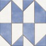 Patterned --and-- Statement Blue/Purple Small Format 150x150 - 250x400 Porcelain for Wall/Floor; Finish - Matt