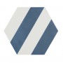 Patterned --and-- Statement Blue/Purple Small Format 150x150 - 250x400 Porcelain for ; Finish - Natural