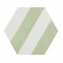 Patterned --and-- Statement Green Small Format 150x150 - 250x400 Porcelain for ; Finish - Natural