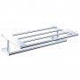Voda Chrome Single 600mm Towel Rack