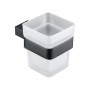 Noir D Series Matt Black Tumbler Holder and Tumbler
