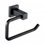 Noir A Series Matt Black Toilet Roll Holder