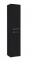 Appeal 30cm 2 Door Column Wall Unit Black Matt