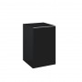 Look Wall Hung Base Unit 40cm 1 Door Matt Black with Handle