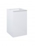 Look Wall Hung Base Unit complete with Basket 40cm White Gloss with Handle