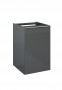 Look Wall Hung Base Unit complete with Basket 40cm Anthracite Gloss with Handle