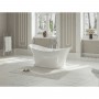 Hampton White Bath Including Waste 1700 x 700mm 