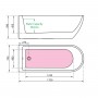 1601-1700mm Acrylic for ; Finish -