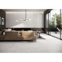 Cement effect White Large Format Over 600x600 Porcelain for Wall/Floor; Finish - Natural