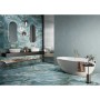 Marble Effect Green Large Format Over 600x600 Porcelain for Wall/Floor; Finish - Gloss/Polished