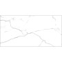 Marble Effect White Large Format Over 600x600 Porcelain for Floor/Wall; Finish - Natural