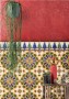 Moorish Hand Painted Marrakesh Ceramic Wall Tile 140x140mm