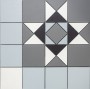 Blenheim Victorian Grey Mixed Porcelain Floor Tile 338x338mm