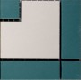 Chatsworth Victorian Mint Green Porcelain Corner Floor Tile 93x93mm