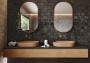 Beaumont Black Squares Porcelain Floor and Wall Tile 300x600mm