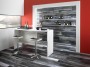 Kauri Victoria Black Polished Porcelain Floor and Wall Tile 200x1200mm 