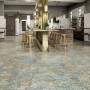 Patterned --and-- Statement Blue/Purple Large Format Over 600x600 Porcelain for ; Finish - Matt