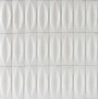 Gleeze Bianco White Eye Decor Porcelain Floor and Wall Tile 75x200mm