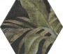 Patterned --and-- Statement Black/Dark Grey Small Format 150x150 - 250x400 Porcelain for ; Finish - Matt