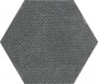 Patterned --and-- Statement Black/Dark Grey Small Format 150x150 - 250x400 Porcelain for ; Finish - Matt