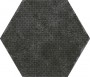 Patterned --and-- Statement Black/Dark Grey Small Format 150x150 - 250x400 Porcelain for ; Finish - Matt