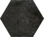 Patterned --and-- Statement Black/Dark Grey Small Format 150x150 - 250x400 Porcelain for ; Finish - Matt